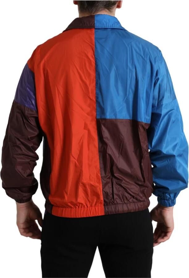 Dolce & Gabbana Multicolor Techno Windbreaker Jas Multicolor Heren - Foto 2