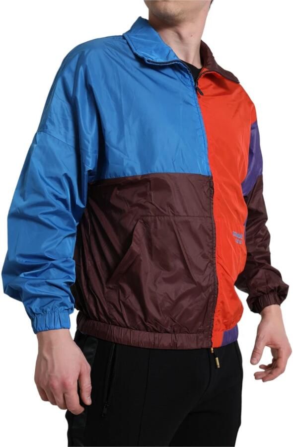 Dolce & Gabbana Multicolor Techno Windbreaker Jas Multicolor Heren - Foto 4