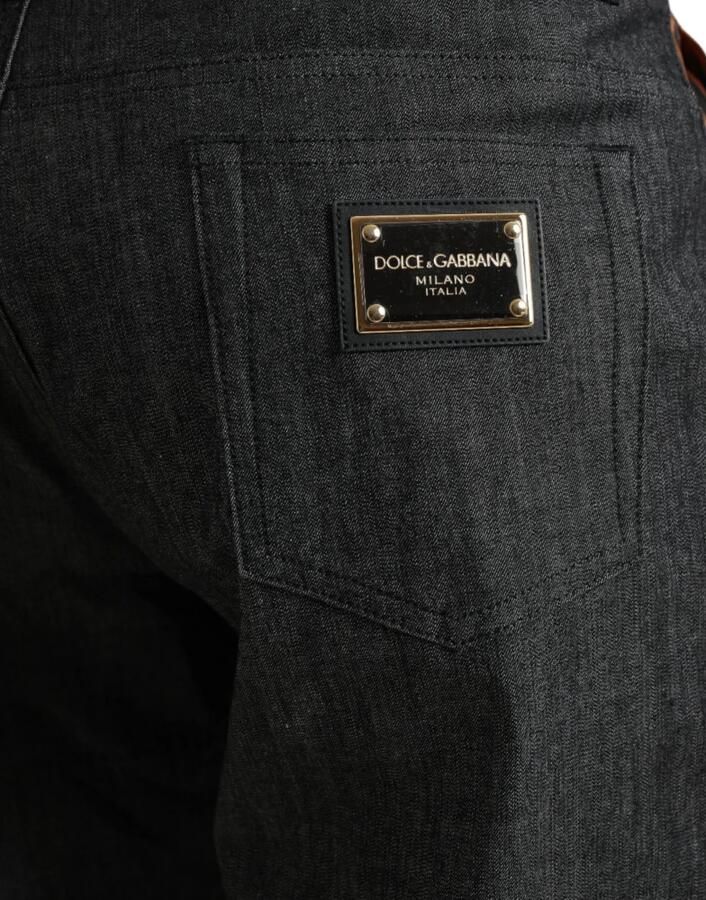 Dolce & Gabbana Multicolor Tiger Print Losse Denim Jeans Multicolor Heren - Foto 2