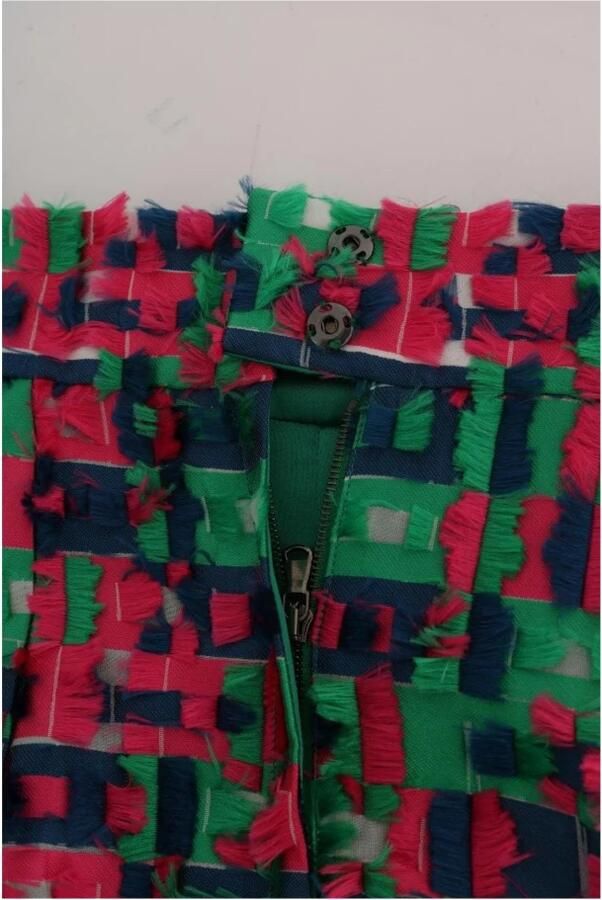 Dolce & Gabbana Multicolor Tweed Mini Rok Multicolor Dames - Foto 2