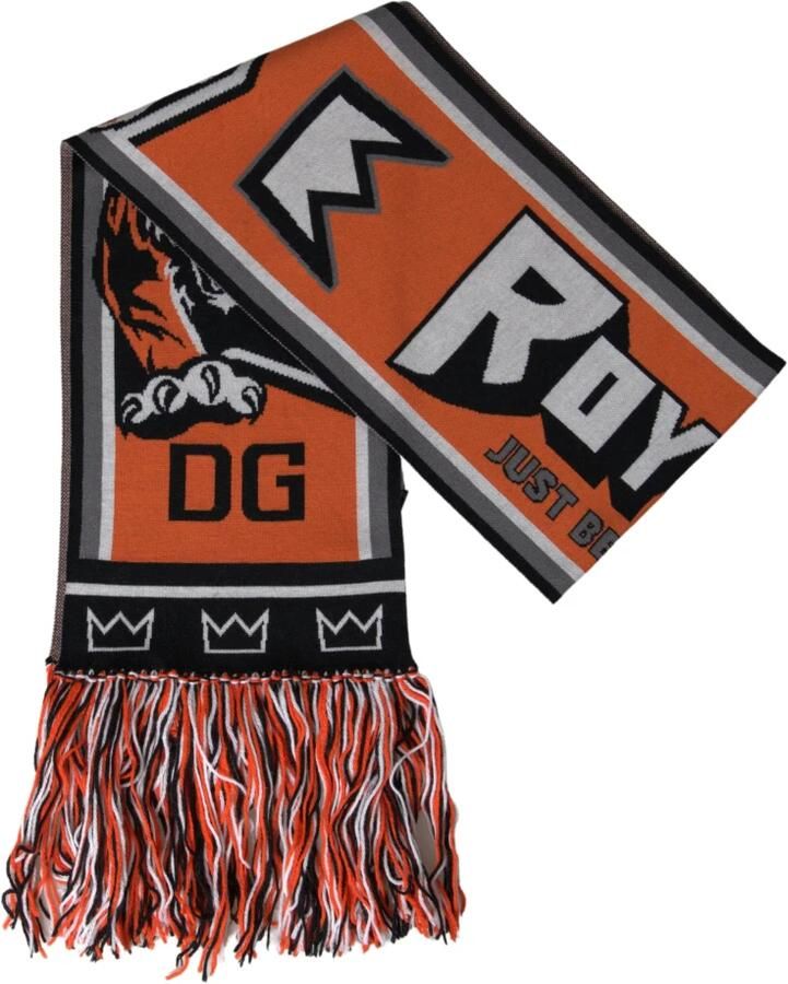 Dolce & Gabbana Luxe Multicolor Wol-Kasjmier Sjaal Multicolor Dames - Foto 5