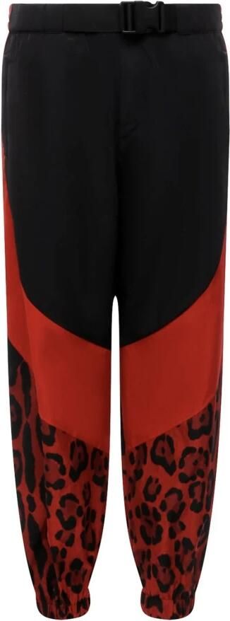 Dolce & Gabbana Nylon Elastische Broek met Gespband Black Heren - Foto 3