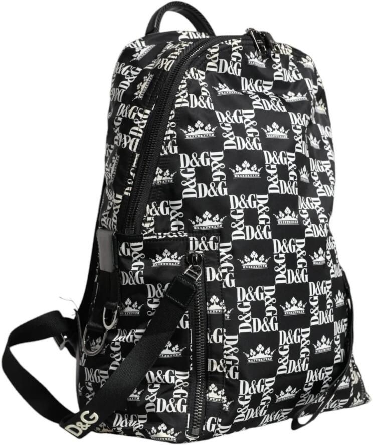 Dolce & Gabbana Nylon rugzak met leren accenten Black Heren - Foto 2