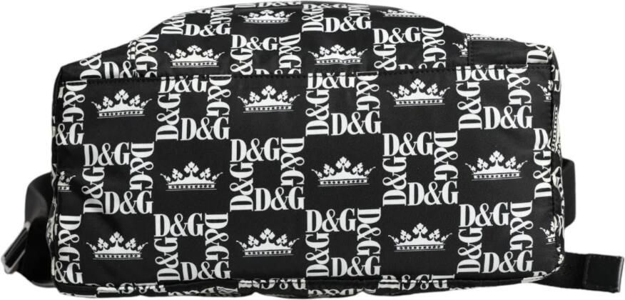 Dolce & Gabbana Nylon rugzak met leren accenten Black Heren - Foto 4