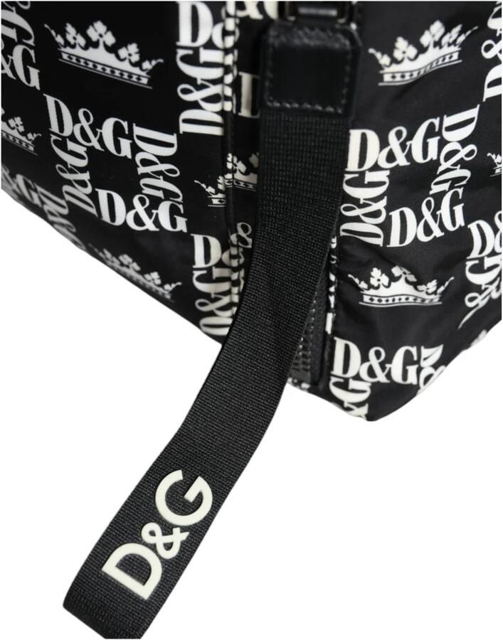 Dolce & Gabbana Nylon rugzak met leren accenten Black Heren - Foto 3