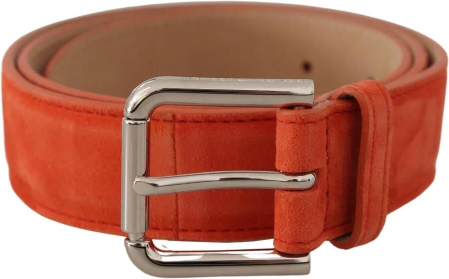 Dolce & Gabbana Oranje Suède Riem met Logogesp Orange Dames - Foto 6