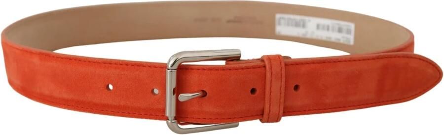 Dolce & Gabbana Oranje Suède Riem met Logogesp Orange Dames - Foto 5