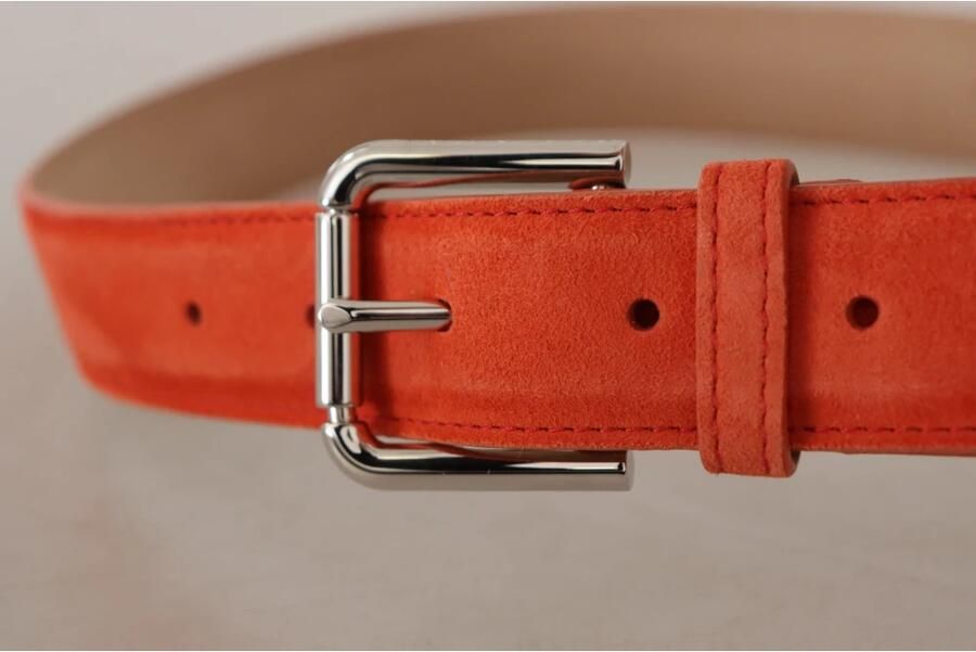 Dolce & Gabbana Oranje Suède Riem met Logogesp Orange Dames - Foto 2