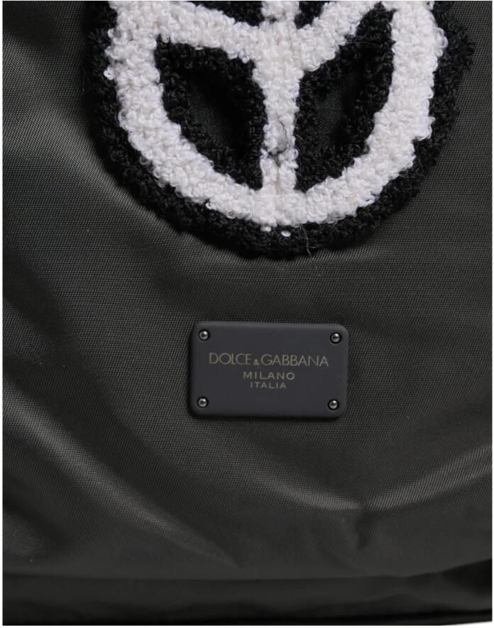 Dolce & Gabbana Prins Forever Rugzak met Logo Patches Gray Heren - Foto 2
