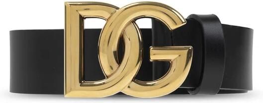 Dolce & Gabbana Zwarte Leren Riem Stijlvolle Accessoire Black - Foto 13