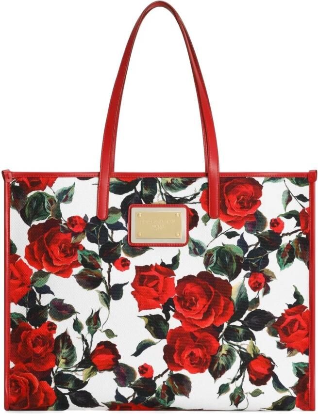 Dolce & Gabbana Rode Rozen Tassen met Magnetische Sluiting Multicolor Dames - Foto 4