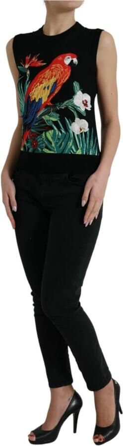 Dolce & Gabbana Round-neck Knitwear Multicolor Dames - Foto 5