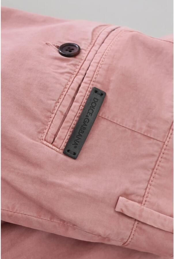 Dolce & Gabbana Roze Katoenen Chino Shorts voor Heren Pink Heren - Foto 2