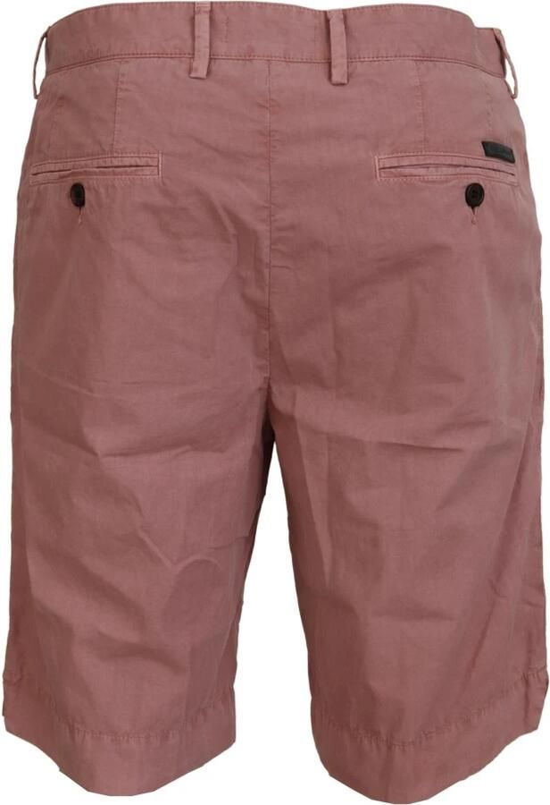 Dolce & Gabbana Roze Katoenen Chino Shorts voor Heren Pink Heren