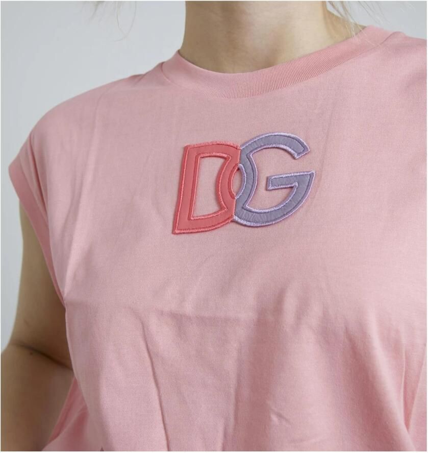 D&G Overhemd D&G Dolce Gabbana Katoen TShirt TSH83149