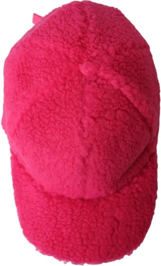 Dolce & Gabbana Roze Pluche Baseballpet Pink Heren - Foto 4