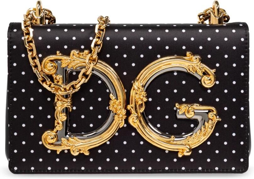 Dolce&Gabbana Hobo bags 'Dg Girls' Crossbody Bag in zwart