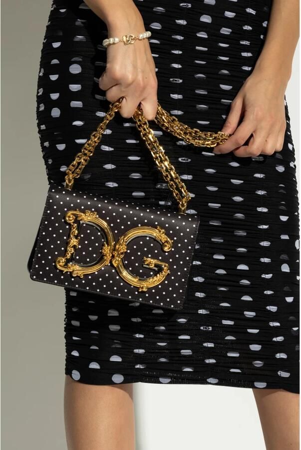 Dolce&Gabbana Hobo bags 'Dg Girls' Crossbody Bag in zwart - Foto 4