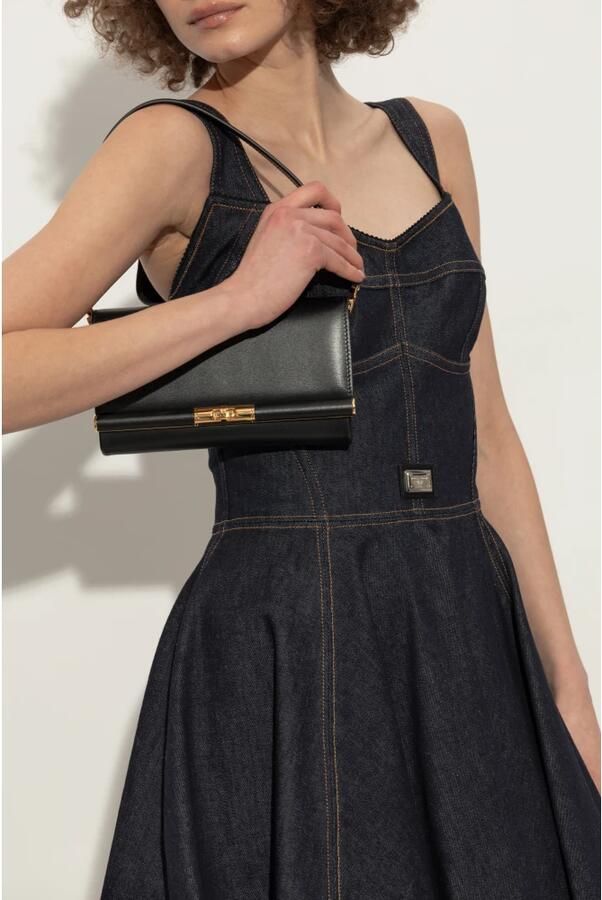 Dolce & Gabbana Stijlvolle schoudertas met Bb7756A3G1980999 Black Dames - Foto 4