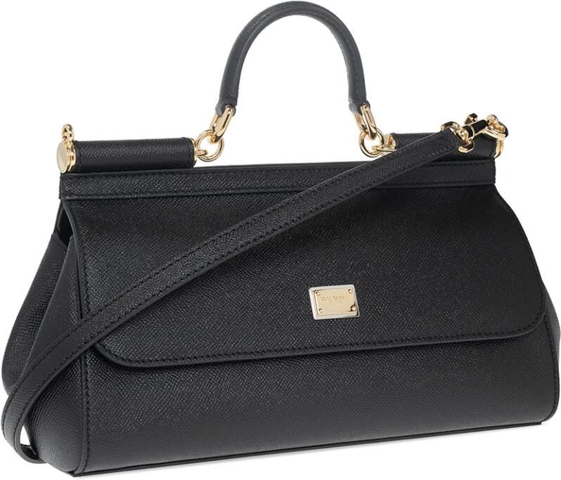 Dolce & Gabbana Zwarte tassen met verborgen magnetische sluiting Black Dames - Foto 4