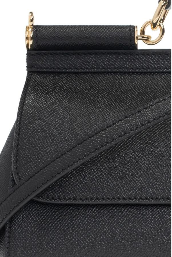 Dolce & Gabbana Zwarte tassen met verborgen magnetische sluiting Black Dames - Foto 5