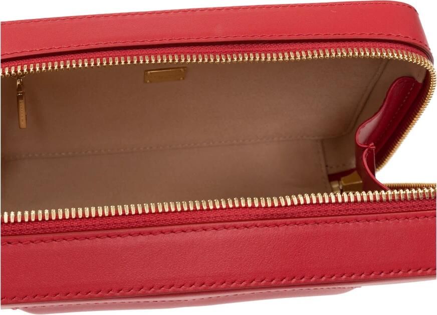 Dolce & Gabbana Schoudertas met Goudkleurige Hardware en Monogram Red Dames - Foto 3