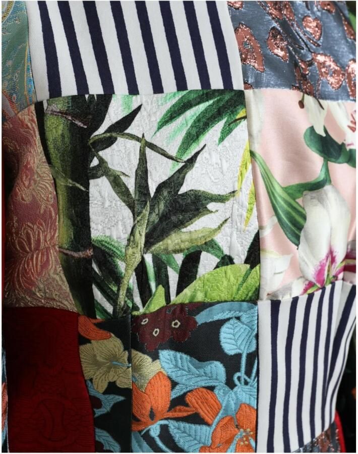 Dolce & Gabbana Bloemen Jacquard Mini Shift Jurk Multicolor Dames - Foto 2