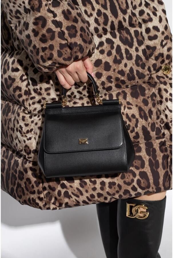 Dolce&Gabbana Crossbody bags Small Sicily With Handle Shoulder Strap in zwart - Foto 6