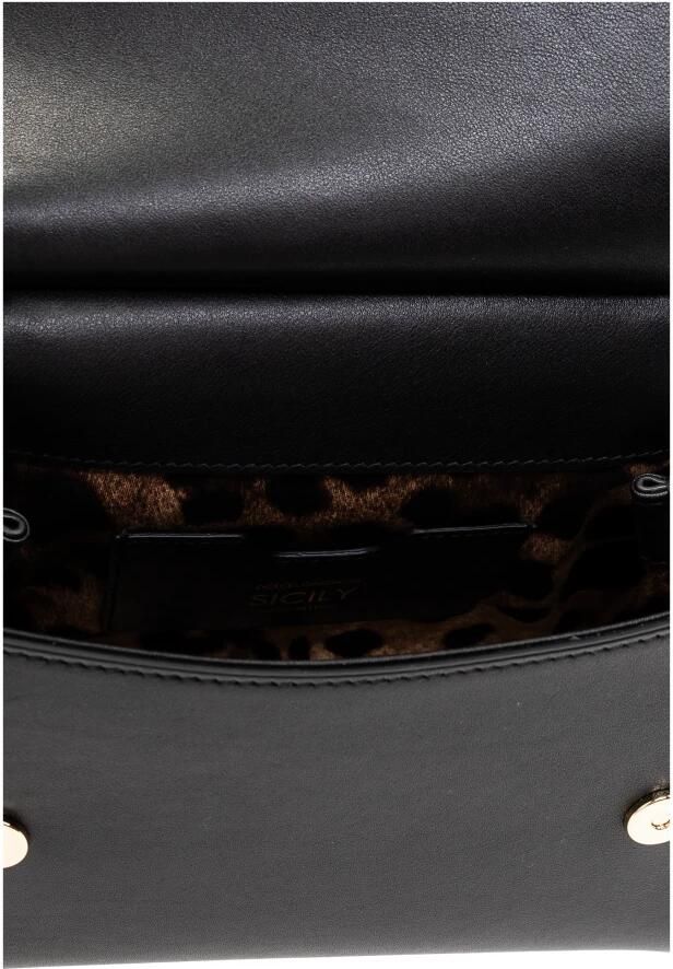 Dolce&Gabbana Crossbody bags Small Sicily With Handle Shoulder Strap in zwart - Foto 5
