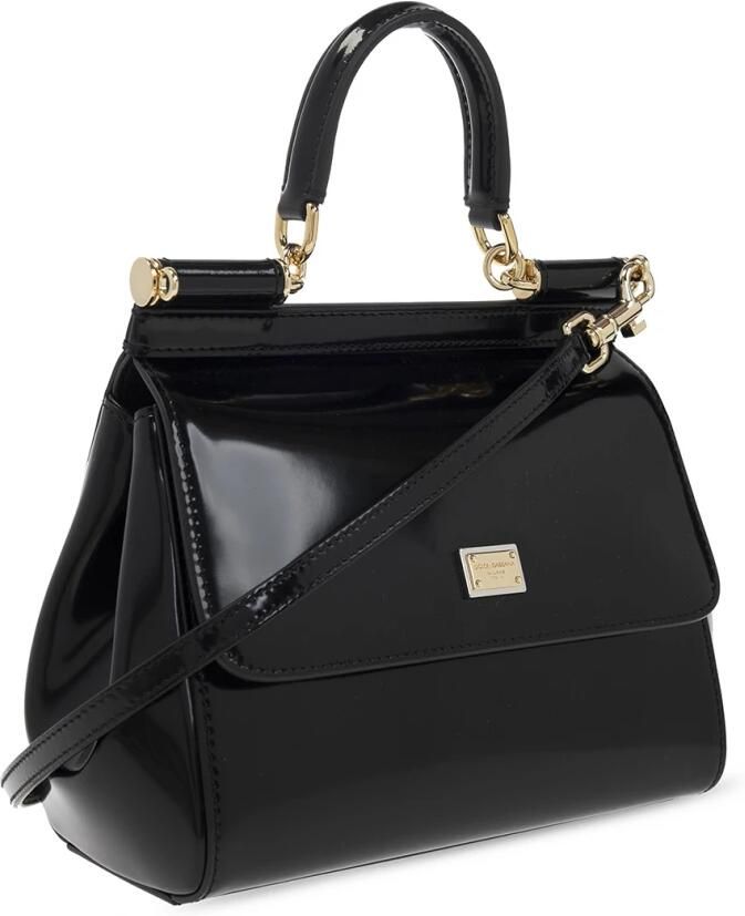 Dolce&Gabbana Crossbody bags Small Sicily With Handle Shoulder Strap in zwart - Foto 4