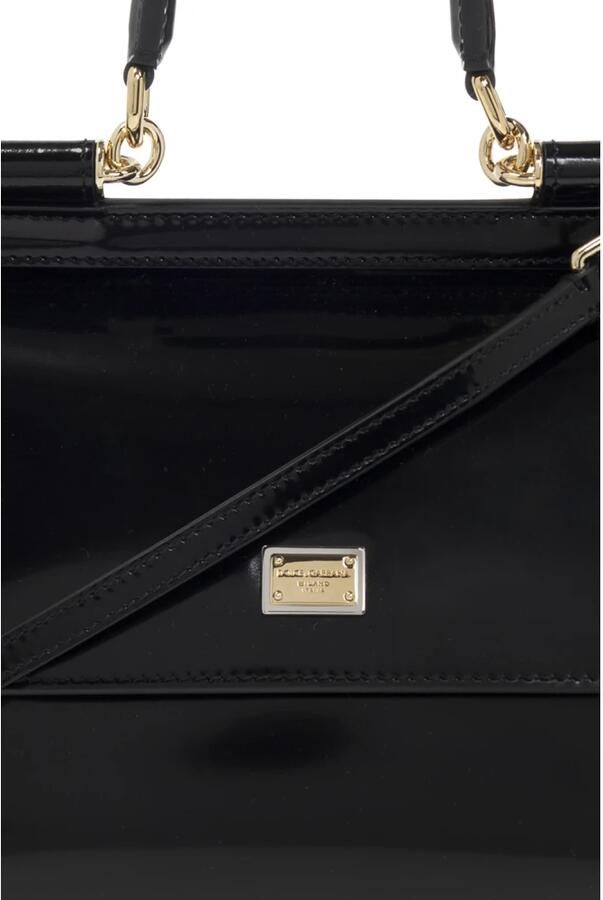 Dolce&Gabbana Crossbody bags Small Sicily With Handle Shoulder Strap in zwart - Foto 6