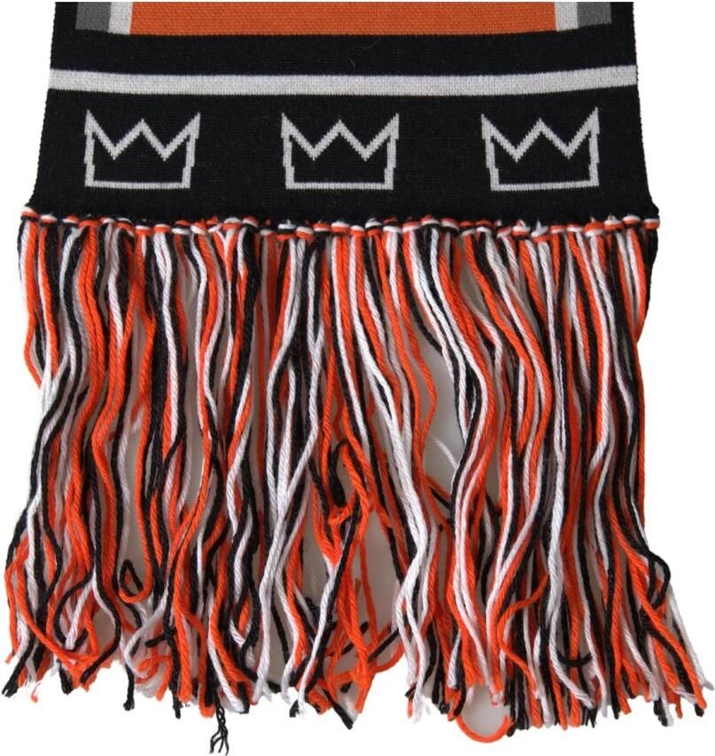 Dolce & Gabbana Luxe Multicolor Wol-Kasjmier Sjaal Multicolor Dames - Foto 2