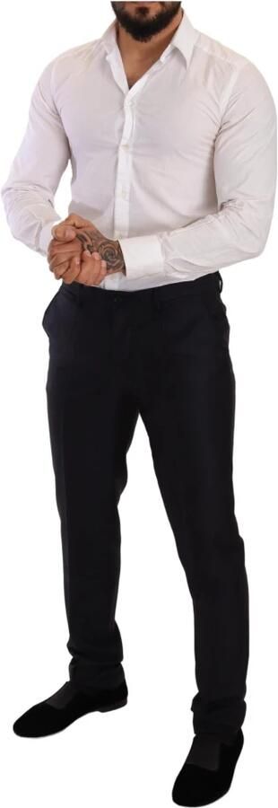 Dolce & Gabbana Blauw patroon Martini Slim FIT 2-delig pak Blue Heren - Foto 9