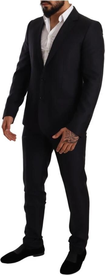 Dolce & Gabbana Blauw patroon Martini Slim FIT 2-delig pak Blue Heren - Foto 5