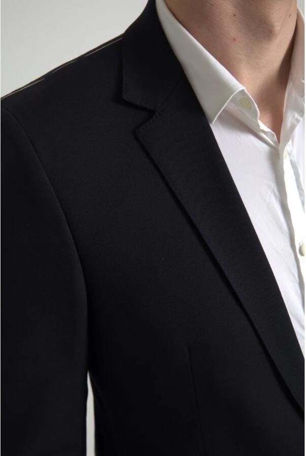 Dolce & Gabbana Donker Slim Fit Pak uit de Martini Collectie Blue Heren - Foto 2