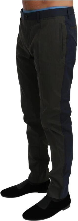 Dolce & Gabbana Slim-Fit Broek Grijs Hoge Kwaliteit Korting Gray Heren - Foto 2