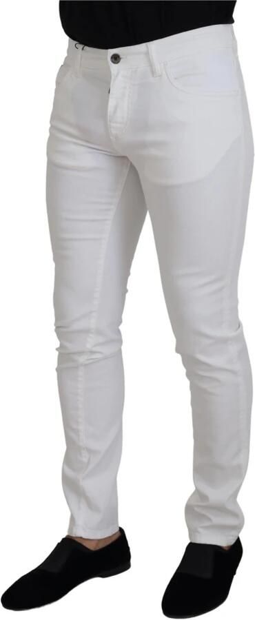 Dolce & Gabbana Witte Stretch Denim Skinny Jeans White Heren - Foto 6