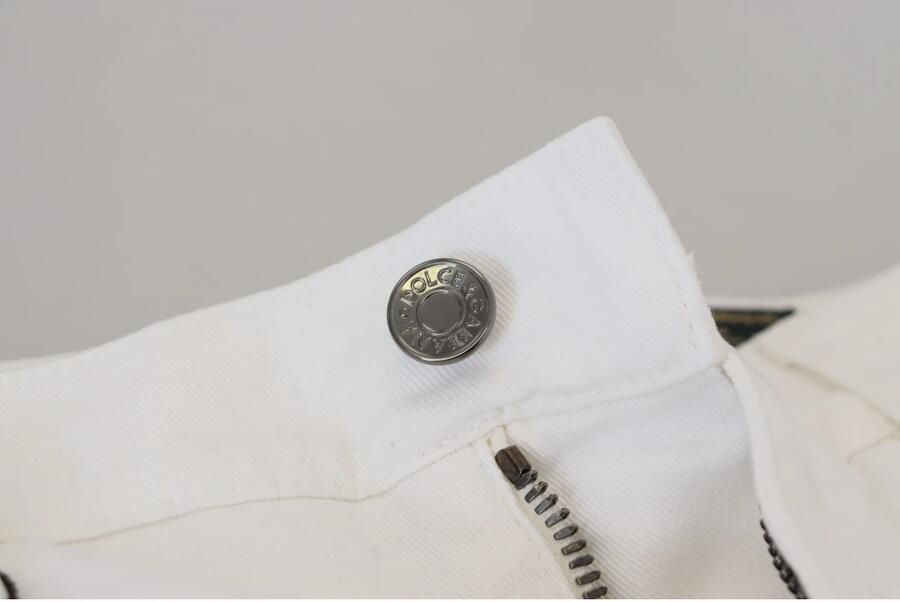 Dolce & Gabbana Witte Stretch Denim Skinny Jeans White Heren - Foto 2