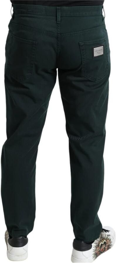 D&G Broek D&G traight Been Katoenen Broek - Foto 3