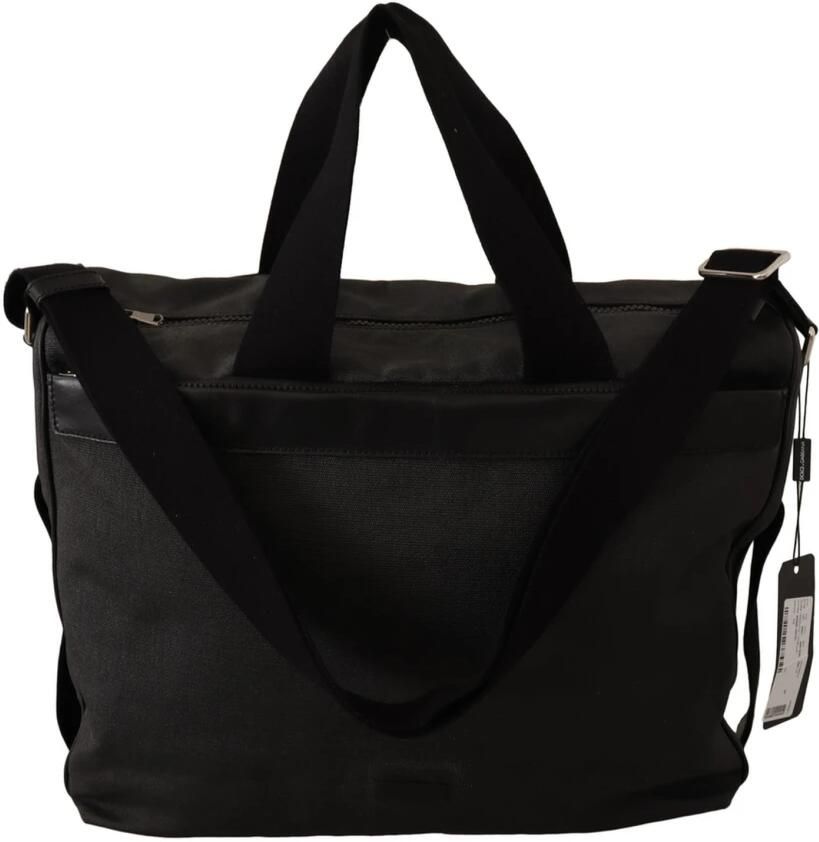 Dolce & Gabbana Messenger Tas Stijlvolle en Authentieke Reisgenoot Black Heren