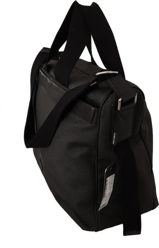 Dolce & Gabbana Messenger Tas Stijlvolle en Authentieke Reisgenoot Black Heren - Foto 3