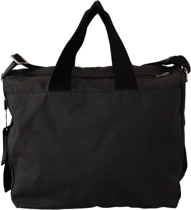 Dolce & Gabbana Messenger Tas Stijlvolle en Authentieke Reisgenoot Black Heren - Foto 2