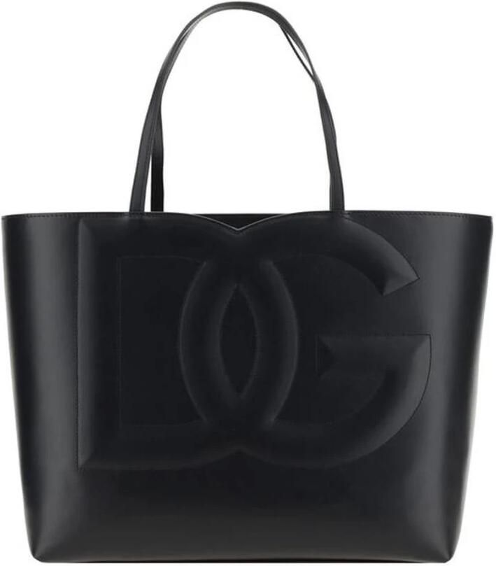 Dolce & Gabbana Stijlvolle kalfsleren handtas met ritszak Black Dames - Foto 2