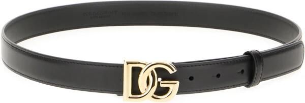 Dolce & Gabbana Zwarte Leren Riem Stijlvolle Accessoire Black - Foto 12