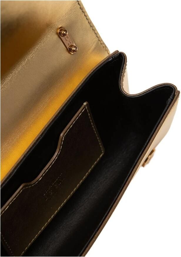 Dolce&Gabbana Crossbody bags DG Girls Bag In Nappa Mordore Leather in goud - Foto 4