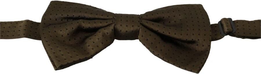 Dolce & Gabbana Stijlvolle Zijden Vlinderdas voor Brown - Foto 12
