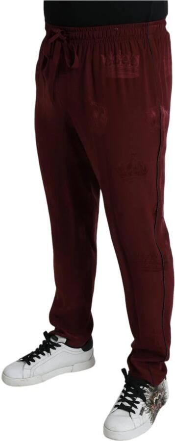 D&G Broek D&G Casual broek met kroonprint - Foto 3