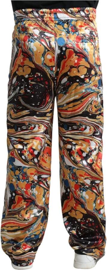 D&G Broek D&G Gemarmerde Print Broek Casual Stijl - Foto 6