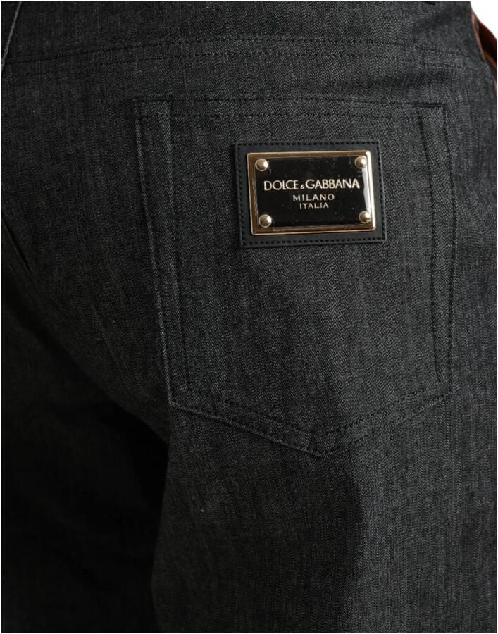 Dolce & Gabbana Multicolor Tiger Print Losse Denim Jeans Multicolor Heren - Foto 2