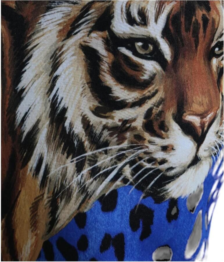 D&G Broek D&G Joggingbroek met tijgerprint PAN75044